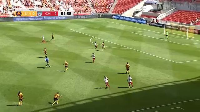 【2018 NWSL 24 Vs Utah Royals FC】Yuki Nagasato Playing Highlights