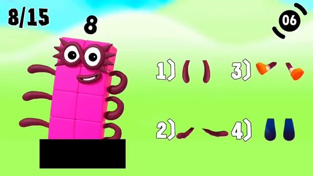How Good Are Your Eyes Cool and Quick Test Numberblocks Shorts смотреть онлайн