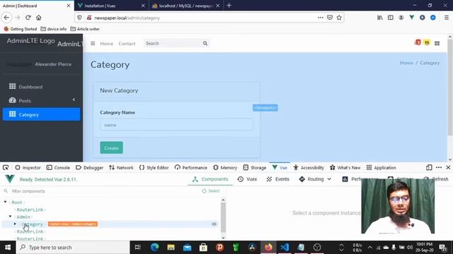 Laravel Vue JS NewsPaper Project Part 17 | Show categories with vuex смотреть онлайн