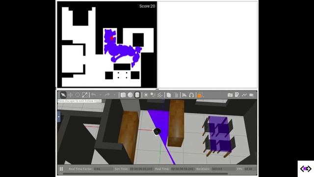 Robótica Móvil | Práctica 1 Version 2 | Basic Vacuum Cleaner Version 2 | by vbarcena2020 (abito2) смотреть онлайн