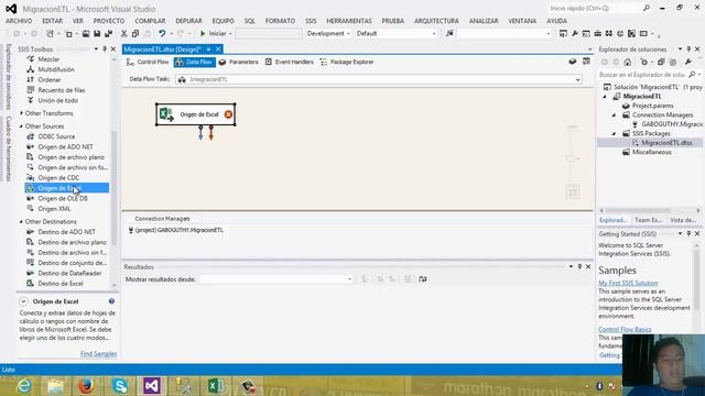 migracion de datos de excel a SQl Server 2012 procesos ETL смотреть онлайн