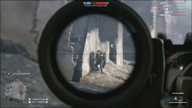 SNIPER VS SNIPER!! Battlefield 1 Gameplay смотреть онлайн
