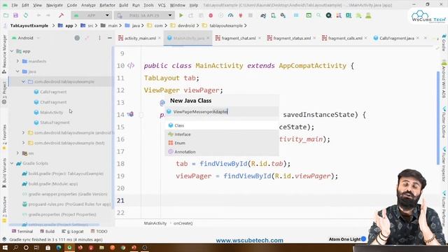 Tab Layout in Android Studio with Example | Android App Development Tutorial смотреть онлайн