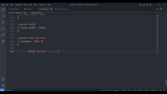 Complete Responsive Website Using HTML CSS And JavaScript | htmll css js project смотреть онлайн