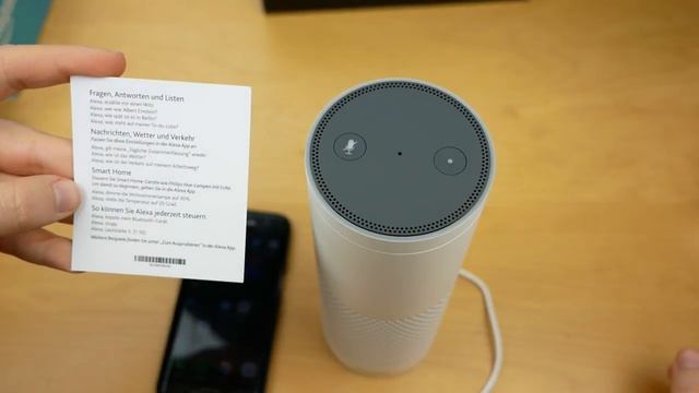 Amazon Echo: Unboxing, Einrichtung & erster Eindruck | deutsch смотреть онлайн