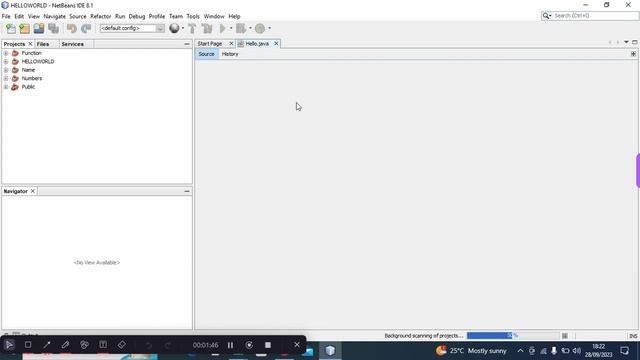 HELLO WORLD PROGRAM ON JAVA смотреть онлайн