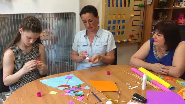 Мастер-класс «Змей, летящий в облаках»