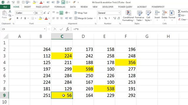 Excel - Highlight Cells That Have A Formula In Excel Using Conditional Formatting - Episode 1960 смотреть онлайн