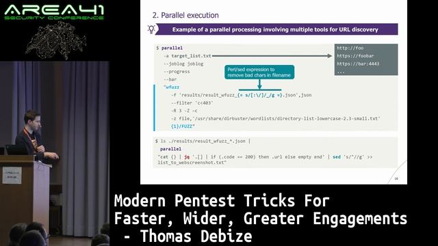 Area41 2018: Thomas Debize: Modern Pentest Tricks For Faster, Wider, Greater Engagements смотреть онлайн