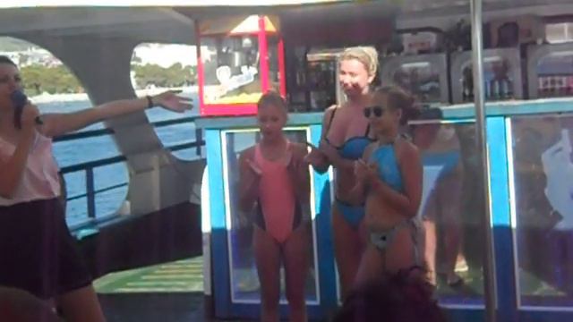 выход в море на экскурсию  часть 3