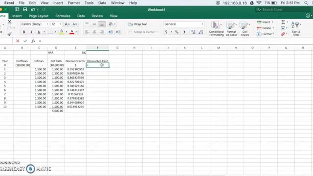 How to Calculate Net Present Value (NPV) in Excel смотреть онлайн