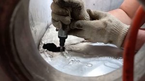 TIG Сварка. Алюминиевый бак. Процесс ремонта.