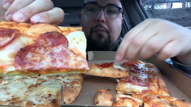NEW Panera Flatbread Pizzas 🍕 Pepperoni + Four Cheese Mukbang Review смотреть онлайн