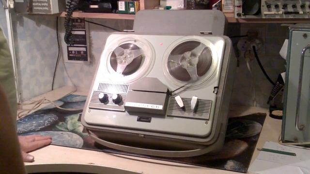 ЧАЙКА-66 ламповый катушечный магнитофон смотреть онлайн