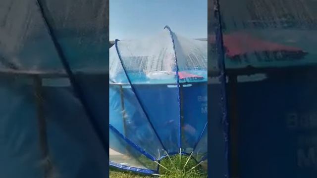 Тент ПВХ для бассейна