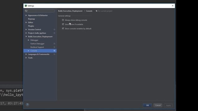 How to add ipython console to pycharm? смотреть онлайн