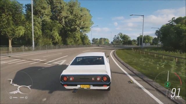 Forza Horizon 4 - Nissan Skyline H/T 2000GT/R 1973 - Open World Free Roam Gameplay (HD) [1080p60FPS смотреть онлайн