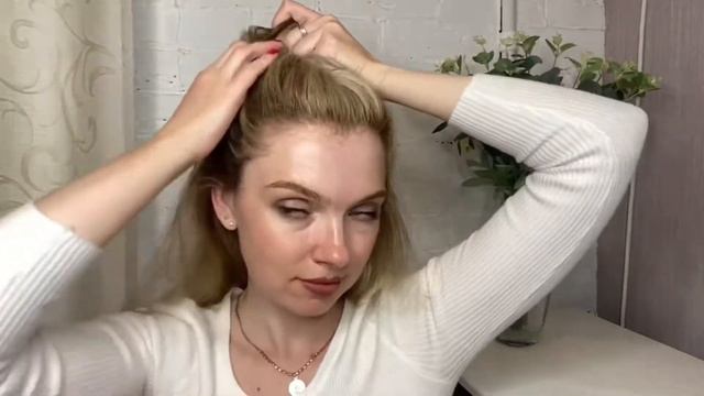 ПРОСТАЯ ПРИЧЕСКА С ПЛЕТЕНИЕМ ЗА 2 МИНУТЫ / КАК КРАСИВО УБРАТЬ ВОЛОСЫ ОТ ЛИЦА/ 2MINUTES HAIRSTYLE смотреть онлайн