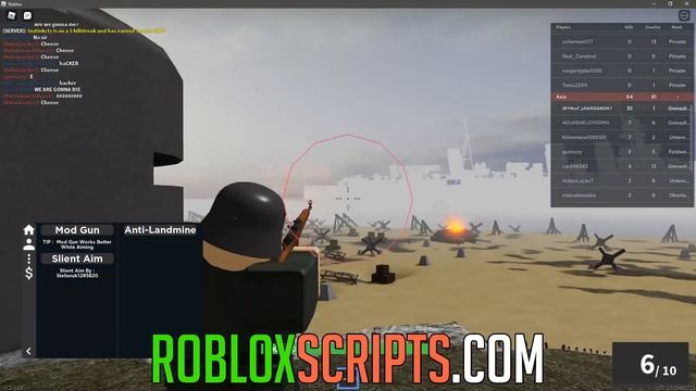 D-DAY (ROBLOX) | HACK/SCRIPT | GUN MOD, SILENT AIM & MORE! смотреть онлайн