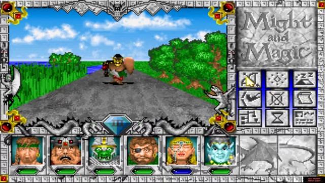 Might and Magic 3 - Isles of Terra 1991 PC смотреть онлайн