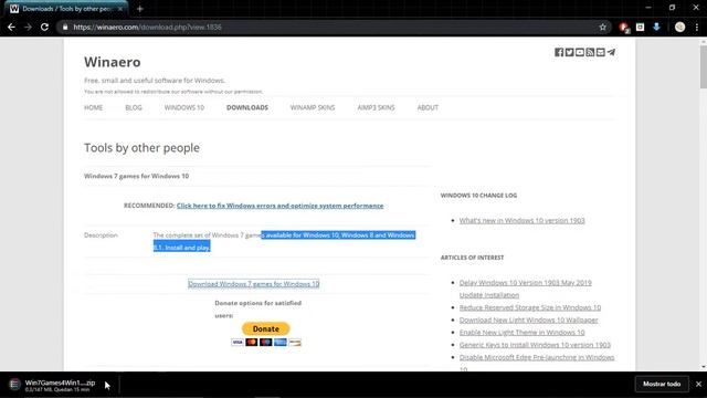 Cómo instalar los juegos de Windows 7 en Windows 10/8/1.8 - Watercraft Tutoriales смотреть онлайн