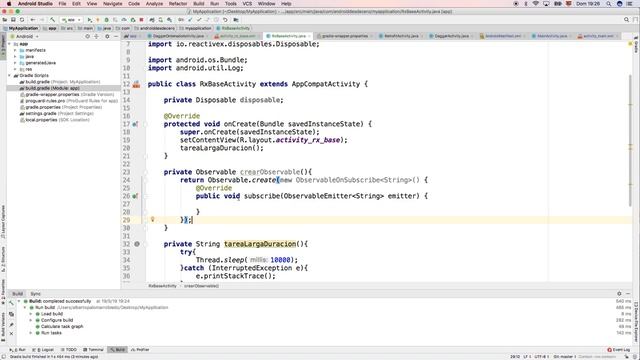 Tutorial Básico RxJava RxAndroid Parte 4 en Español смотреть онлайн