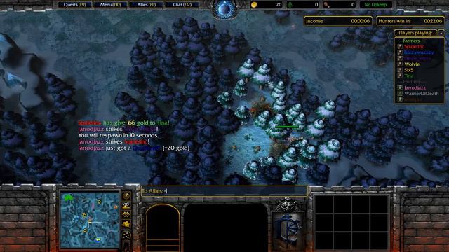 WarCraft 3 Farmer vs Hunter #362 Farmer смотреть онлайн