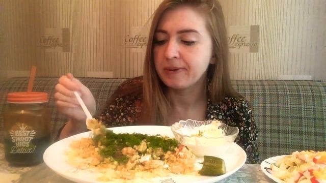 Мукбанг | ПЛОВ, САЛАТ С КРАБОВЫМИ ПАЛОЧКАМИ ??| совместная жизнь до свадьбы | почему я педагог смотреть онлайн