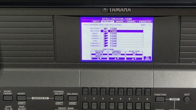 How to copy patterns in style creator - easy working with section in style - Yamaha PSR Tutorial смотреть онлайн