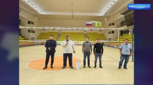 В Ойрат-арене состоялось открытие республиканского первенства по волейболу