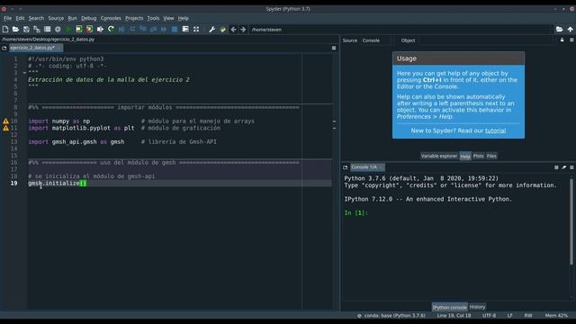 14. Módulo de Gmsh-API (Parte 1) смотреть онлайн