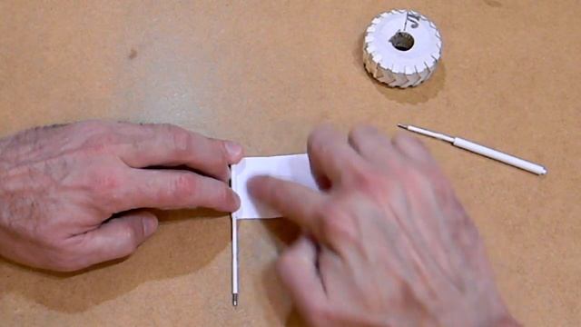 Бумажный моделизм. Как сделать колесо из картона. Часть 2 - Делаем диск и протектор. смотреть онлайн