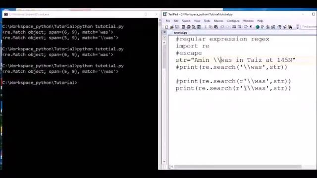 2 Regex , Escape ,Dot and Set Python in English Arabi لغة البايثون смотреть онлайн