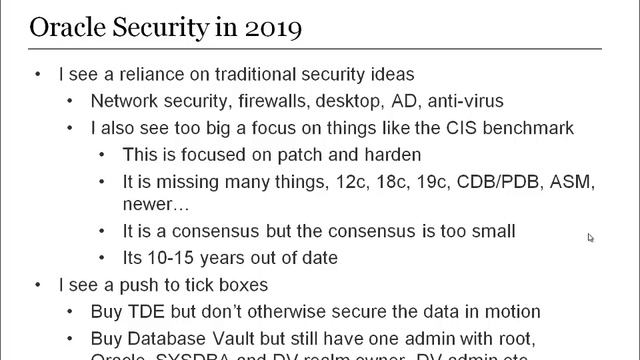 Un-Hacking The Oracle Database смотреть онлайн
