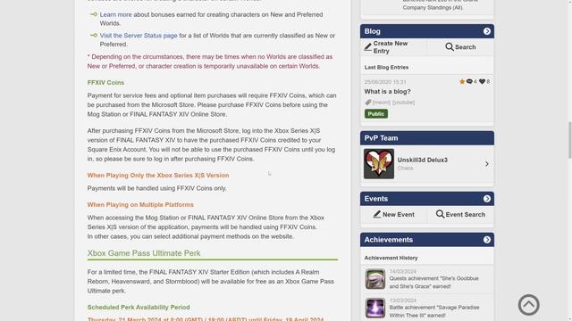FFXIV: Xbox Version Preorder Details & New "FFXIV Coin" смотреть онлайн