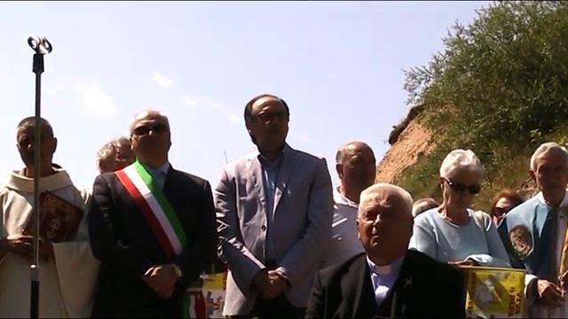 12 agosto 2008 - Benedizione della statua dedicata a Papa Giovanni Paolo II смотреть онлайн