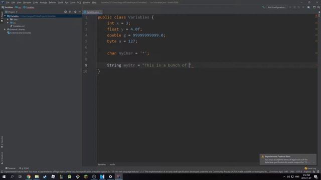 Java 13 Tutorial For Beginners 02: Variables [2019] смотреть онлайн