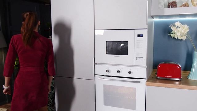Видеообзор на газовый духовой шкаф с электрическим грилем MAUNFELD MOGS703 смотреть онлайн