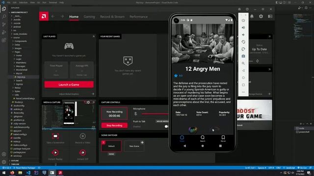 React Native Movie App смотреть онлайн