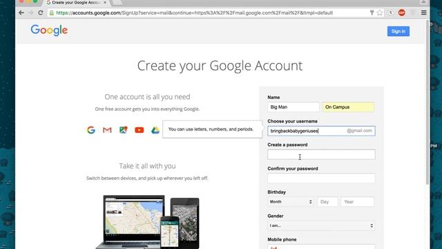 LETS PLAY: google account creation speedrun смотреть онлайн