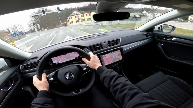 New Skoda Superb Combi Style 2021 Test Drive Review POV