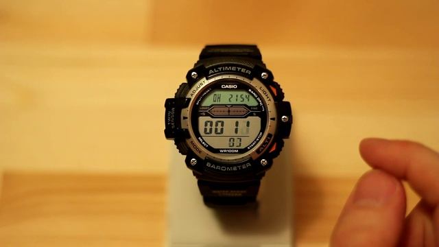 Полный обзор часов Casio SGW-300 смотреть онлайн