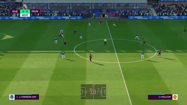 FIFA 19: Everton vs Manchester United смотреть онлайн
