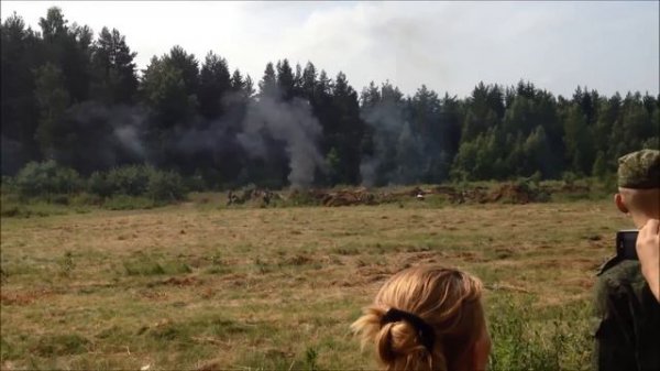 Военная реконструкция 30.06.13 в Никольском.