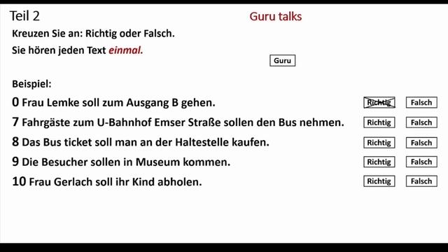 Start Deutsch A1 Hören Modelltest 2024 mit Lösungen am Ende || Sample Paper || Vid - 196 смотреть онлайн