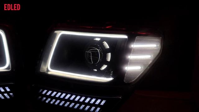 Тюнинг фар и установка Led линз на DODGE NITRO optic tuning смотреть онлайн