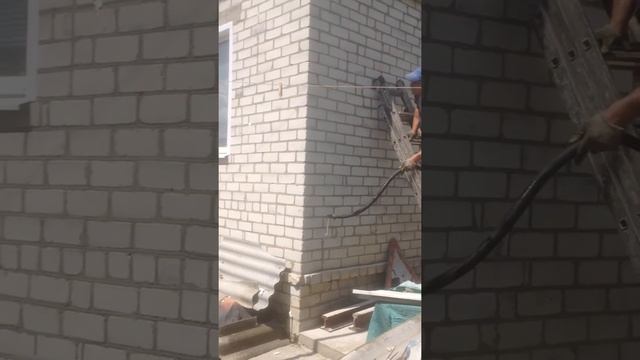 Работы по утеплению дома Пеноизолом смотреть онлайн