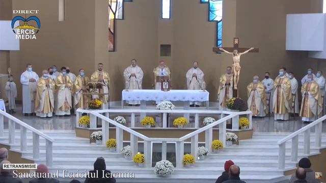 Onești: Sf Liturghie cu ocazia aniversării beatificării Fericitului Ieremia Valahul (30 oct. 2021) смотреть онлайн