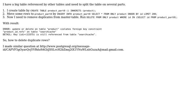 Databases: Partitioning table with billion row смотреть онлайн