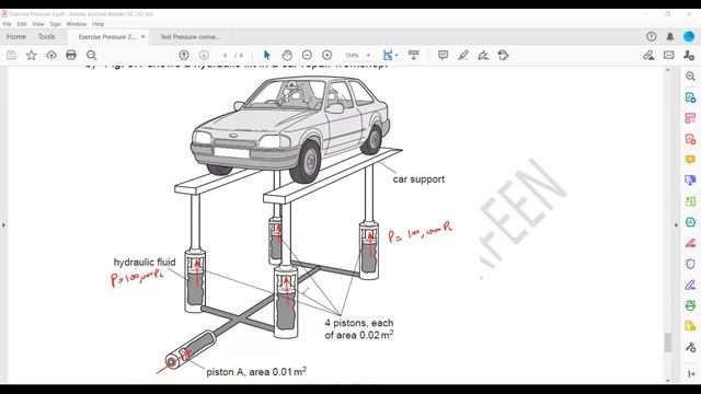Pascal law and Hydraulic Systems Cambridge IGCSE O level Physics 0625 0972 5054 Lesson 37 part a смотреть онлайн